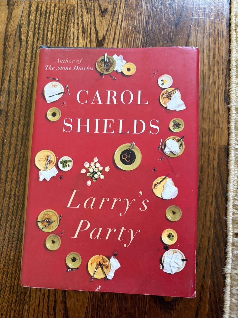 Larry's Party Hardcover Book - Red Cover